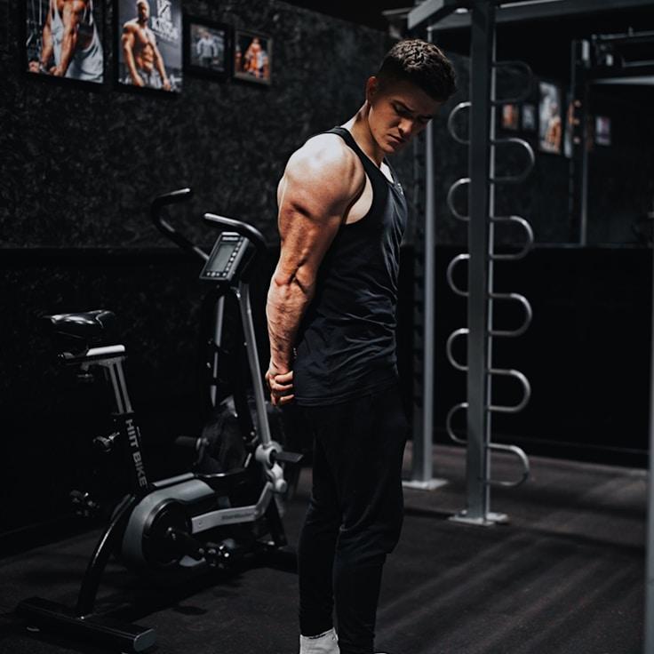 Modern gym interior with professional training equipment